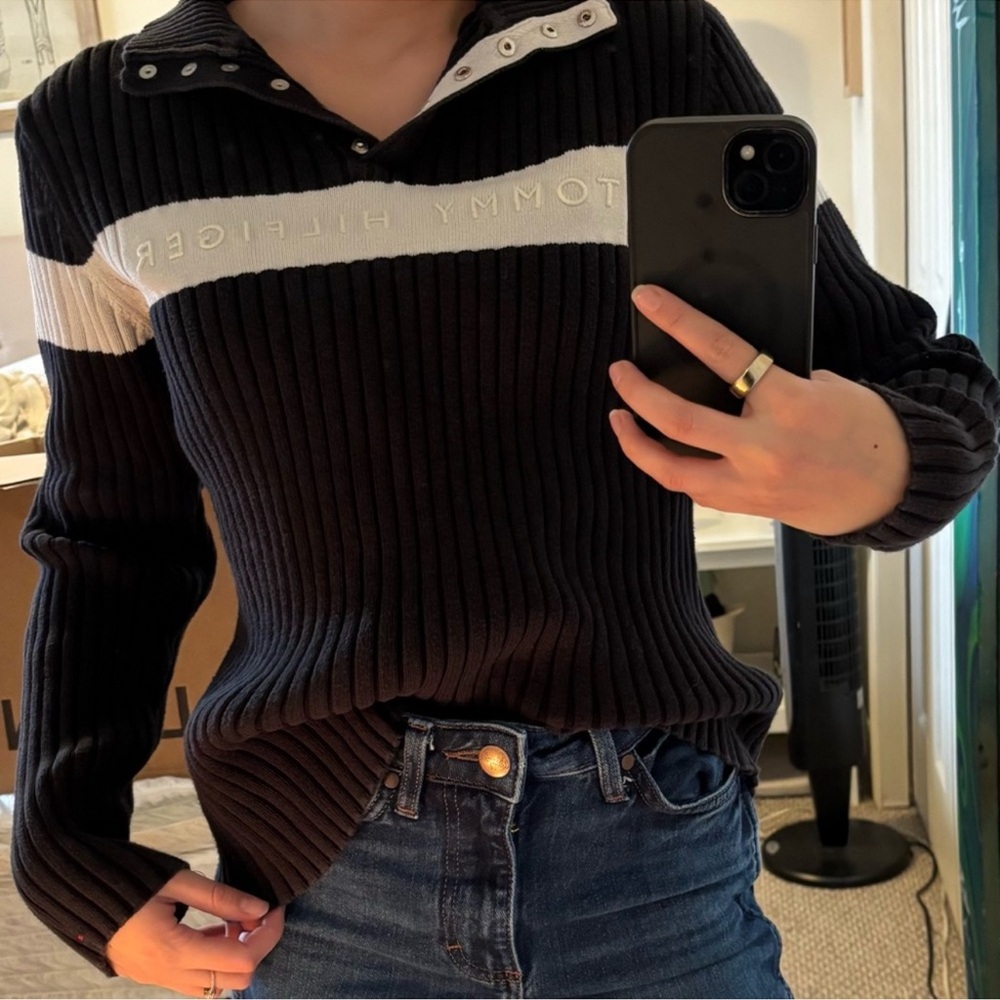 Vintage Y2K Tommy Hilfigure knit